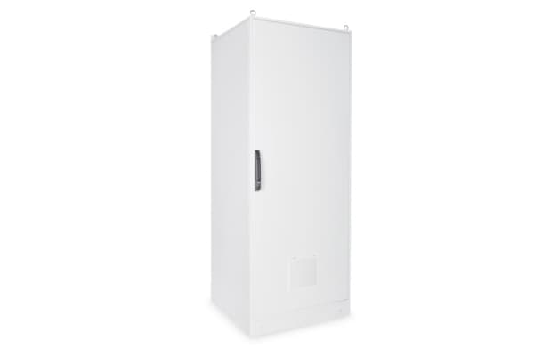 Digitus DN-19 42U-I-8/8-1, Itseseisova teline, 42U, 1500 kg, Näppäinlukko, Tehostunut kaapelinhallinta, Harmaa