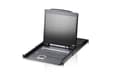 Miniatyrbilde 5 av 5: ATEN LCD KVM Switches CL1308N - KVM-konsoll med KVM-svitsj - 8 porter - PS/2, USB - 19" - kan monteres i rack - 1280 x 1024 @ 75 Hz - svart - 1U