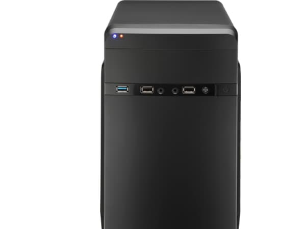 AeroCool PGS Q Series QS-180 - Tower - micro ATX - ingen strömförsörjning (ATX / PS/2) - USB/ljud