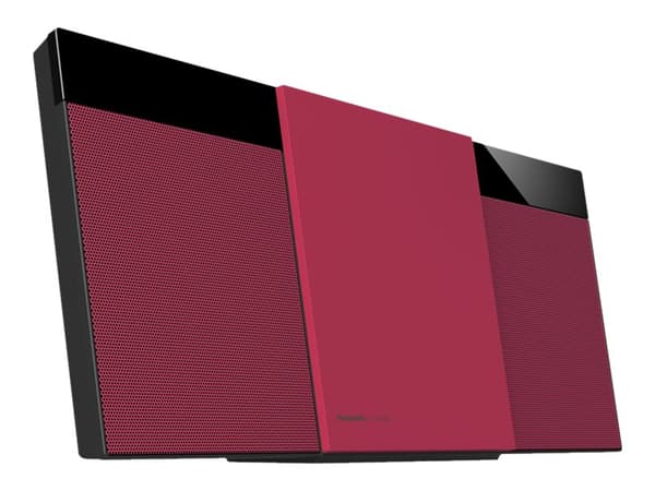 Panasonic SC-HC304 - Mikrosystem 10 Watt - röd