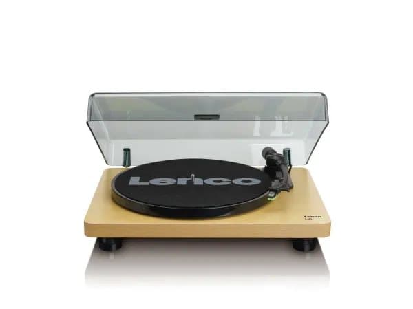 Lenco L-30, Hihnakäyttöinen levysoitin, Puoliautomaattinen, Puu, Puu, 33,45 RPM, AC