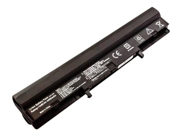 CoreParts - Batteri til bærbar PC - litiumion - 8-cellers - 4400 mAh - for ASUS U36Jc; U36SD; U82U