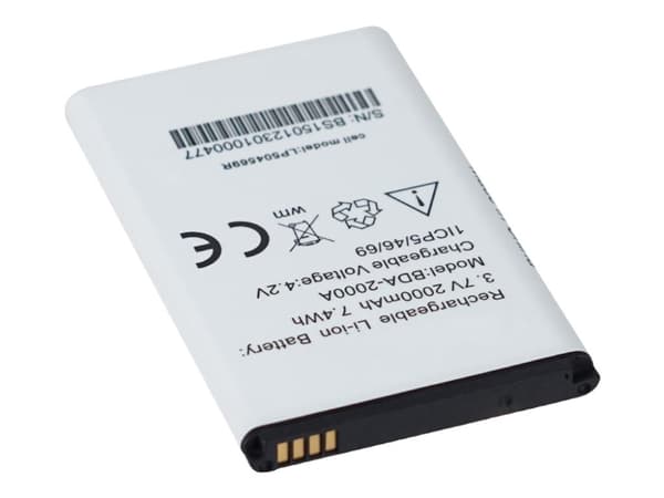 CoreParts - Batteri - Li-Ion - 1700 mAh - 6.29 Wh - sort - för DORO 8031; Liberto 825