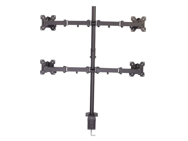 Lindy 40659 monitorin kiinnike ja jalusta 71,1 cm (28") Ruuvit Musta
