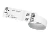 Zebra Z-Band Newborn - Polypropylen (PP) - klebelukking - belagt - 19 x 195 mm 1560 stk (6 rull(er) x 260) boks - neonatale armbånd - for Zebra ZD510