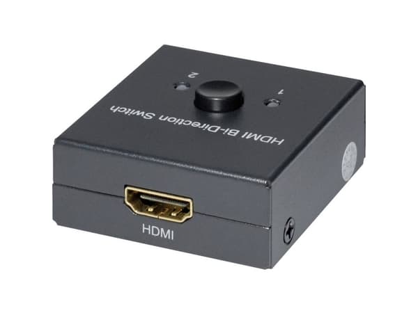 Maxtrack CS 32 L HDMI-switch kan bruges tovejs 3840 x 2160 Pixel Sort
