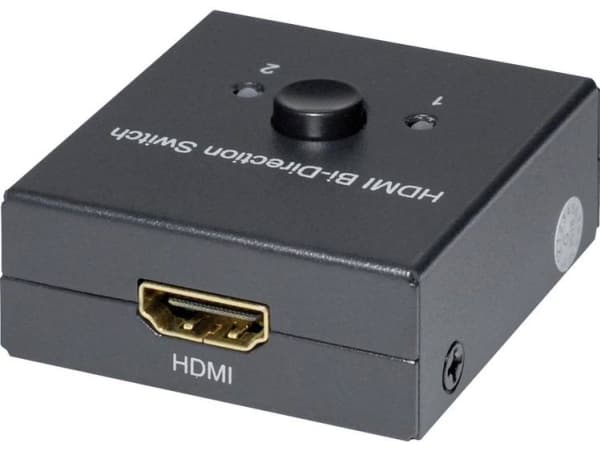 Maxtrack CS 32 L HDMI-switch kan bruges tovejs 3840 x 2160 Pixel Sort