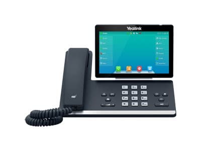 Yealink SIP-T57W - VoIP-telefon - med Bluetooth-grensesnitt med anrops-ID - IEEE 802.11a/b/g/n/ac (Wi-Fi) / Bluetooth 4.2 - treveis anropskapasitet -