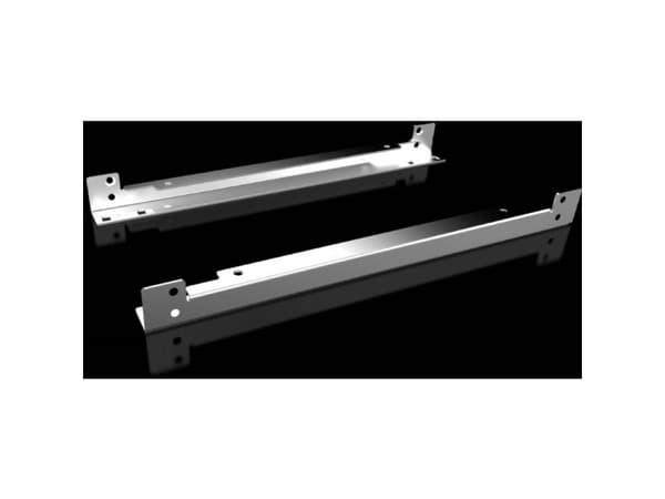 Rittal 8617.400, Rackskinne, Sølv, Galvanisert stål, 600 mm, 2 stykker, 3 kg