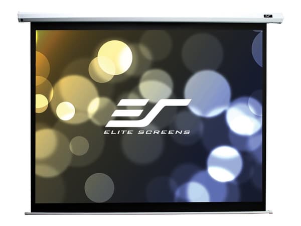 Elite Spectrum Series Electric84V - Projektorduk - takmontering, väggmontering - motoriserad - 84" (213 cm) - 4:3 - Matte White - vit