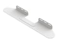 Miniatyrbilde 3 av 5: Flexson B-FWM - Brakett - for soundbar - høyverdig stål - hvit - veggmonterbar - for Sonos Beam