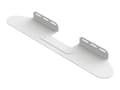Miniatyrbilde 1 av 5: Flexson B-FWM - Brakett - for soundbar - høyverdig stål - hvit - veggmonterbar - for Sonos Beam