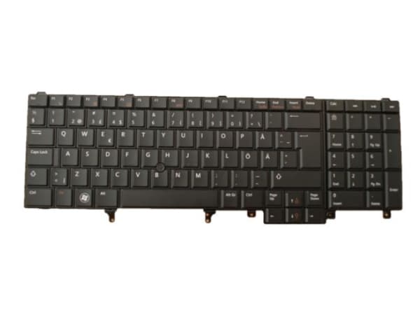 DELL 94V5F, Tangentbord, Finsk, Svensk, DELL, Latitude E6520, E6530
