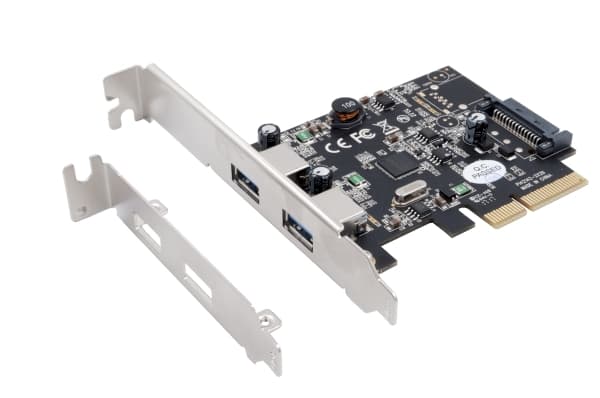 EXSYS EX-12001-2, PlayStation Network, USB 3.2 Gen 1 (3.1 Gen 1), CE, FC, ASMEDIA ASM2142, 10 Gbit/s, 0 - 55 °C