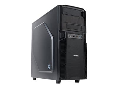 Zalman ZM-Z1 - Tower - ATX - ingen strömförsörjning (ATX12V) - svart - USB/ljud Svart