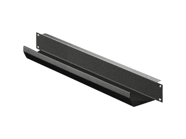 Rittal DK 5502.245, Svart, Stål, 1U, 48,3 cm (19"), 1 styck, 1,03 kg
