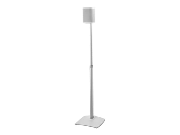 Sanus WSSA2 - Ställ - för högtalare - aluminium - vit (paket om 2) - för Sonos One, PLAY:1, PLAY:3