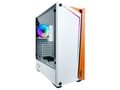 Miniatyrbilde 2 av 5: AZZA Apollo 430 - Tower - ATX - sidepanel med vindu (herdet glass) - ingen strømforsyning (ATX) - hvit - USB/lyd