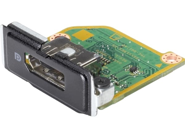 HP Flex IO V2 Card - DisplayPort port - för EliteDesk 800 G6, 805 G6; ProDesk 400 G6 (mini desktop), 400 G7, 405 G6, 600 G6; Workstation Z1 G6 Entry