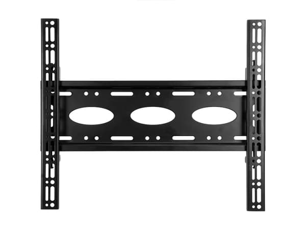 B-TECH BT8441 - Monteringssett (veggplate, 2 x grensesnittsarmer) - lav profil - for LCD-skjerm - svart - skjermstørrelse: inntil 55"
