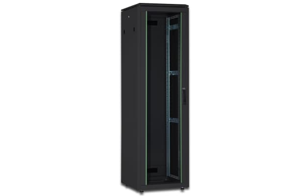 Digitus Unique DN-19 36U-6/6-B-1 - Rack skåp - svart, RAL 9005 - 36U - 19"