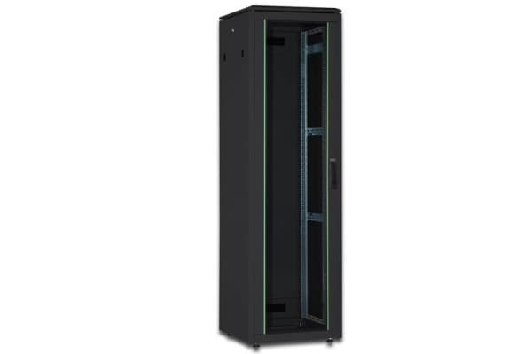 Digitus Unique DN-19 36U-6/6-B-1 - Rack skåp - svart, RAL 9005 - 36U - 19"
