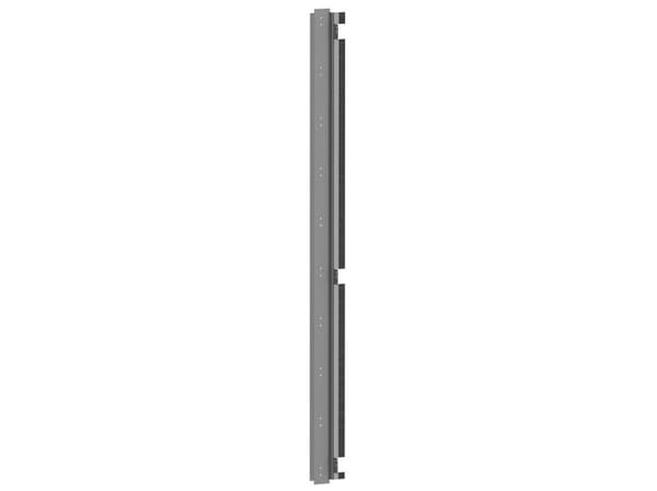 EFB Elektronik PRO-SA0478.TS, Musta, Terästä, 47U, 800 mm