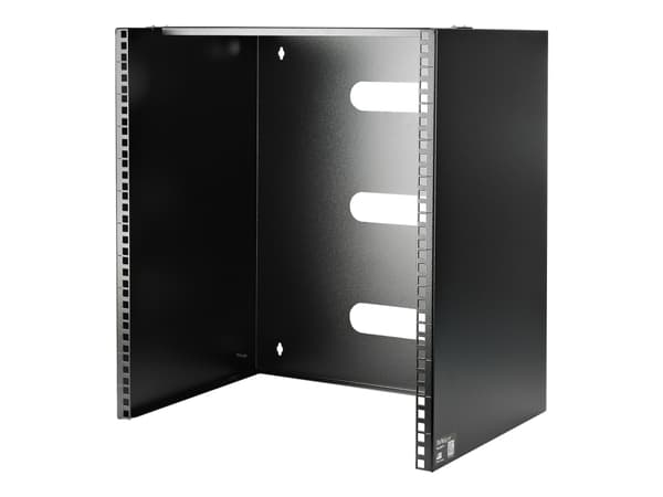 StarTech.com Wall Mount Patch Panel Rack - 15U Wall Mount Rack - 2 Post Open Frame Rack - Wall Mount Network Patch Panel (WALLMNT12) - Veggmonterings