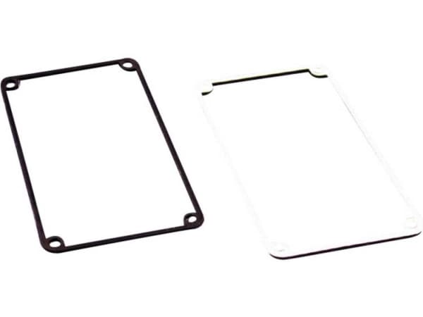 Hammond Electronics 1590BXGASKET Tætning Silikone Sort (L x B x H) 254 x 70 x 3 mm 2 stk
