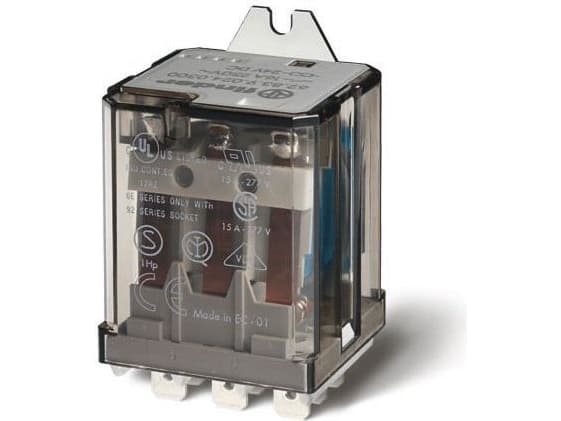 Finder Power relay 3Z 16A 400V AC for panel or Faston 250 version SELV (62.83.8.400.4600)