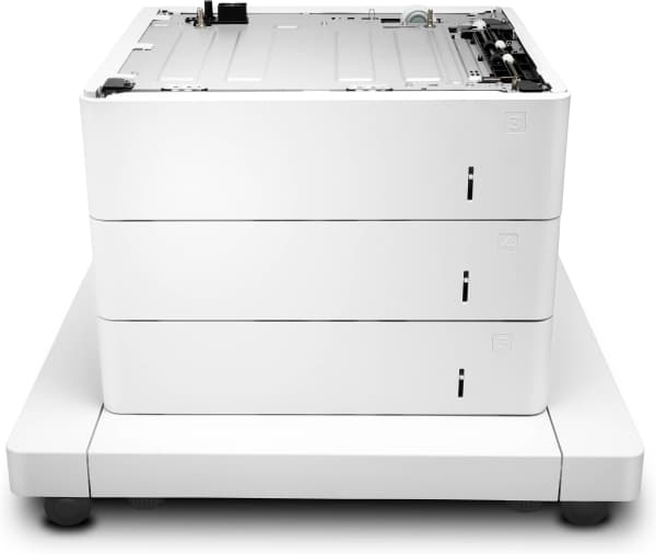 HP Paper Feeder with Cabinet - Skrivarstativ med pappersmatare - 1650 ark i 3 fack - för LaserJet Enterprise MFP M634; LaserJet Enterprise Flow MFP M