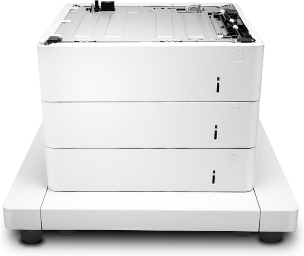 HP Paper Feeder with Cabinet - Skrivarstativ med pappersmatare - 1650 ark i 3 fack - för LaserJet Enterprise MFP M634; LaserJet Enterprise Flow MFP M