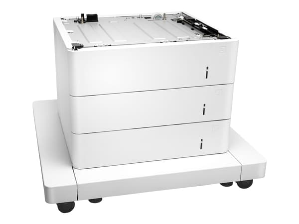 HP Paper Feeder with Cabinet - Skrivarstativ med pappersmatare - 1650 ark i 3 fack - för LaserJet Enterprise MFP M634; LaserJet Enterprise Flow MFP M
