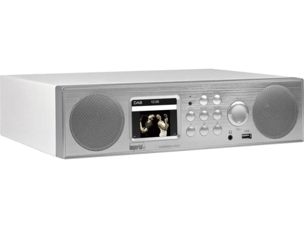 Imperial Radio DABMAN i450 Internett/DAB+/FM hvit-sølv