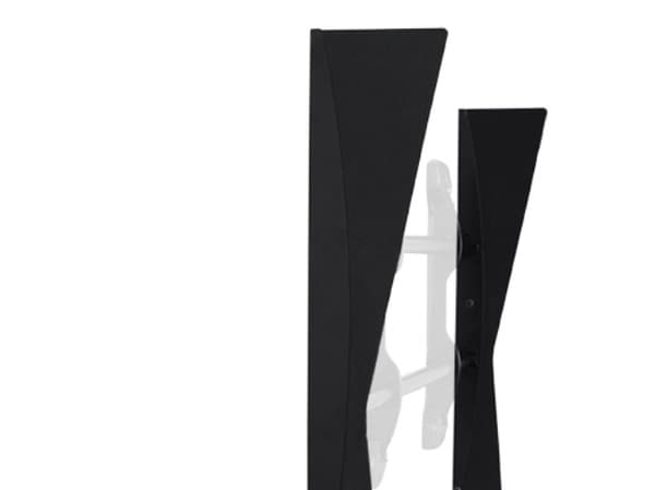 Chief Fusion FCA106 - Komponenter for montering (2 sidedeksler) - for flatpanel - svart - veggmonterbar