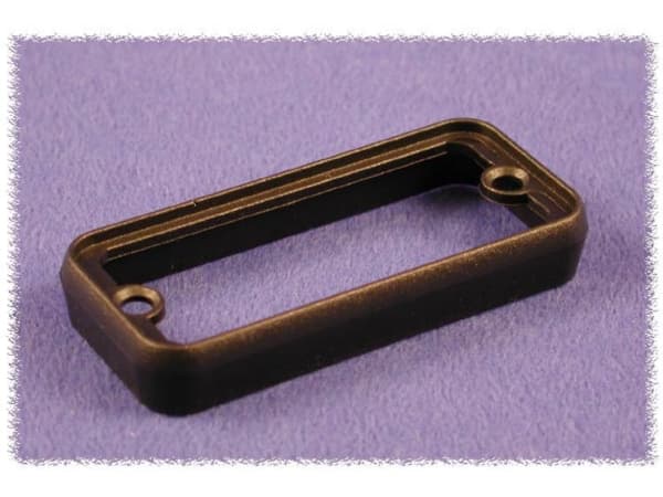 Hammond Electronics 1455NBBK-10 Rammer (L x B x H) 8 x 103 x 53 mm ABS Sort 10 stk
