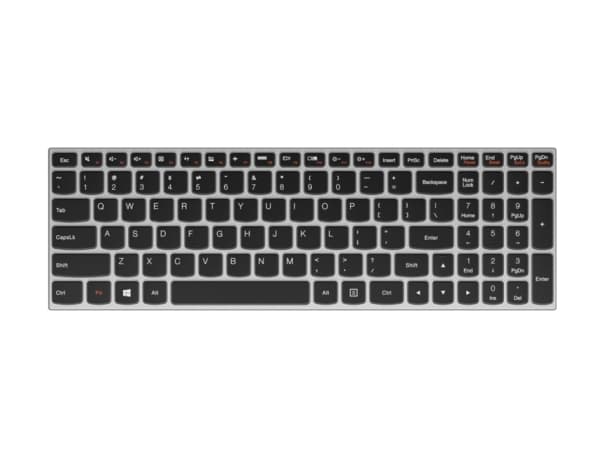 Lenovo 5N20K13078, Näppäimistö, englanti, Lenovo, Ideapad 300-15