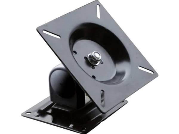 Value 17.99.1120, 75 x 75 mm, 100 x 100 mm, 0 - 160°, 0 - 270°, Stål, Svart