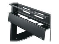 Middle Atlantic HHCM-2 - Rack-kabelføringssett - svart pulverjakke - 2U - 19"