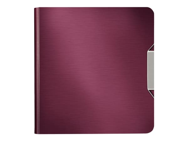 Leitz 180° Active Style - Spakbågesfil - ryggbredd: 82 mm - för A4 - kapacitet: 500 ark - Rubinröd