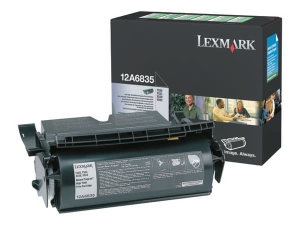 Lexmark - Høy ytelse - svart - original - tonerpatron LCCP, LRP - for Lexmark T520, T522, X520, X522