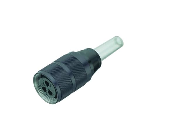 Binder 09-0034-00-03-1 Circular Plug Receptacle, Straight Series Circular Connector
