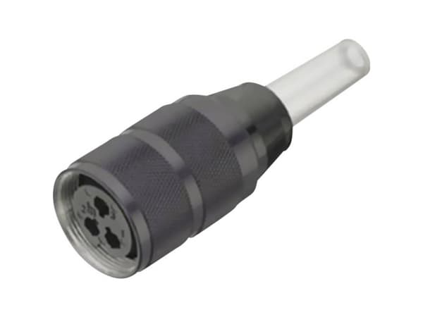 Binder 09-0034-00-03-1 Circular Plug Receptacle, Straight Series Circular Connector