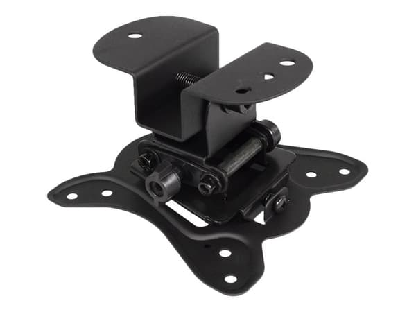 Maclean MC-670 - Monteringssett (spindel) - for TV og skjerm - metall - pulverbelagt svart - skjermstørrelse: 13"-27" - veggmonterbar