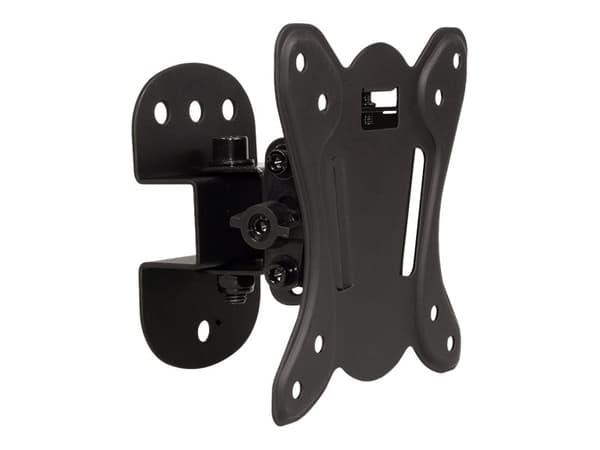 Maclean MC-670 - Monteringssett (spindel) - for TV og skjerm - metall - pulverbelagt svart - skjermstørrelse: 13"-27" - veggmonterbar