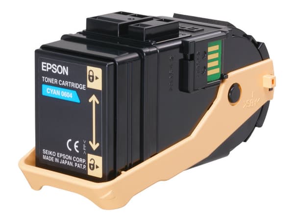 Epson - Cyan - original - tonerpatron - for Epson AL-C9500DN; AcuLaser C9300D2TN, C9300D3TNC, C9300DN, C9300DTN, C9300N, C9300TN
