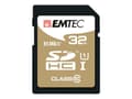 Miniatyrbild 3 av 5: EMTEC Gold+ - Flash-minneskort - 32 GB - Class 10 - SDHC