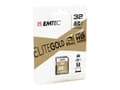 Miniatyrbild 1 av 5: EMTEC Gold+ - Flash-minneskort - 32 GB - Class 10 - SDHC