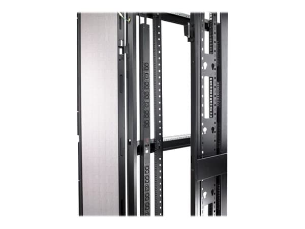 APC NetShelter SX - Rackkabelstyringspanel - svart - 42U - for P/N: SMX1000C, SMX1500RM2UC, SMX1500RM2UCNC, SMX750C, SMX750CNC, SRT5KRMXLW-TW