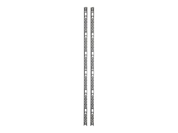 APC NetShelter SX - Rackkabelstyringspanel - svart - 42U - for P/N: SMX1000C, SMX1500RM2UC, SMX1500RM2UCNC, SMX750C, SMX750CNC, SRT5KRMXLW-TW
